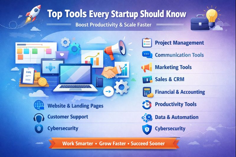 Top Tools Every Startup Should Know