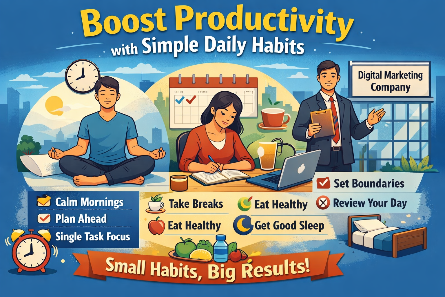 Boost Productivity with Simple Daily Habits