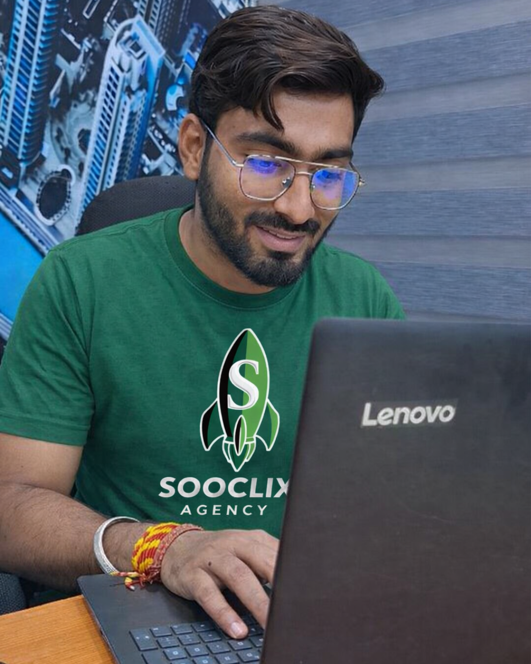 Pratham Chawla — Founder of Sooclix, leading digital marketing strategies for business growth.