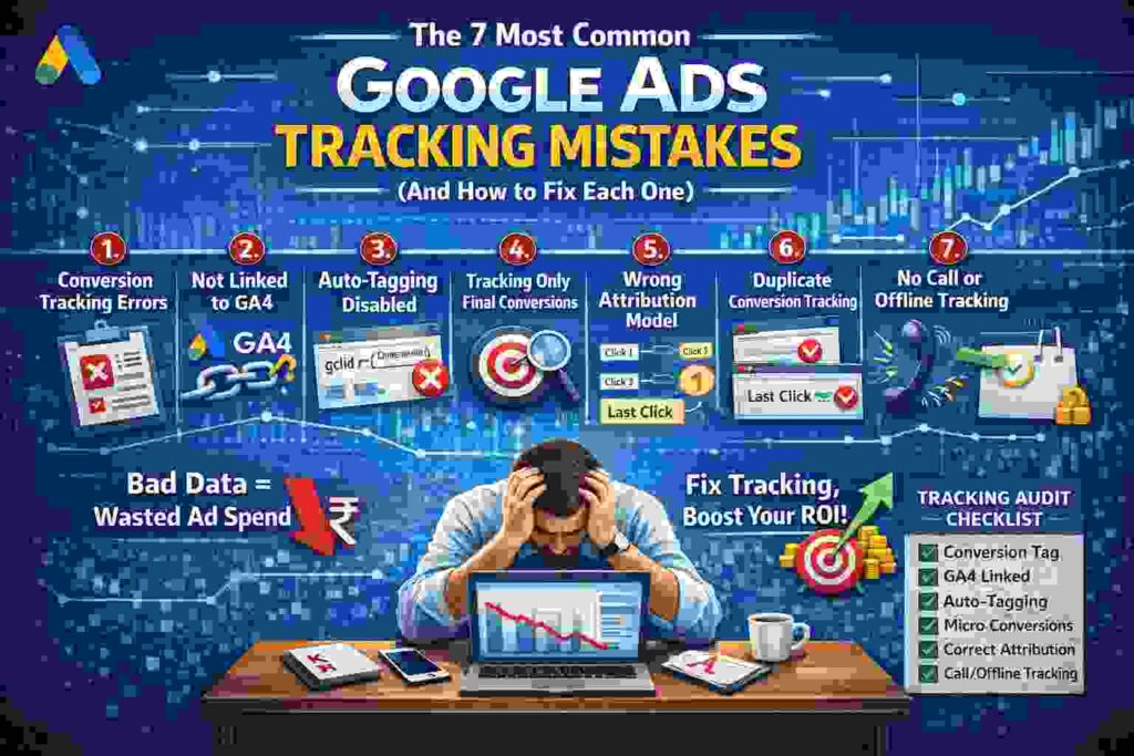 7 Google Ads Tracking Mistakes and How to Fix Them