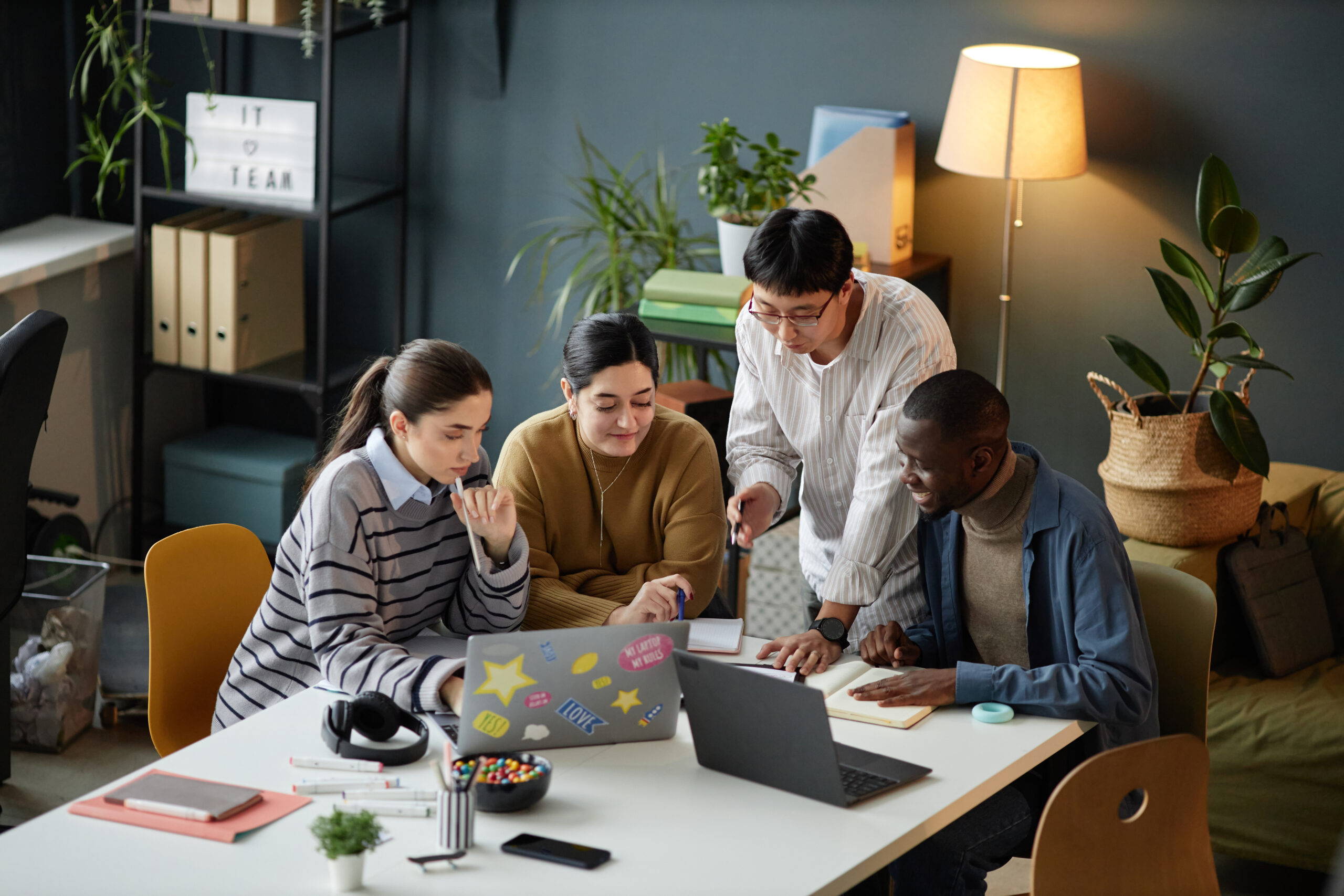 Sooclix digital marketing team collaborating on client growth strategy