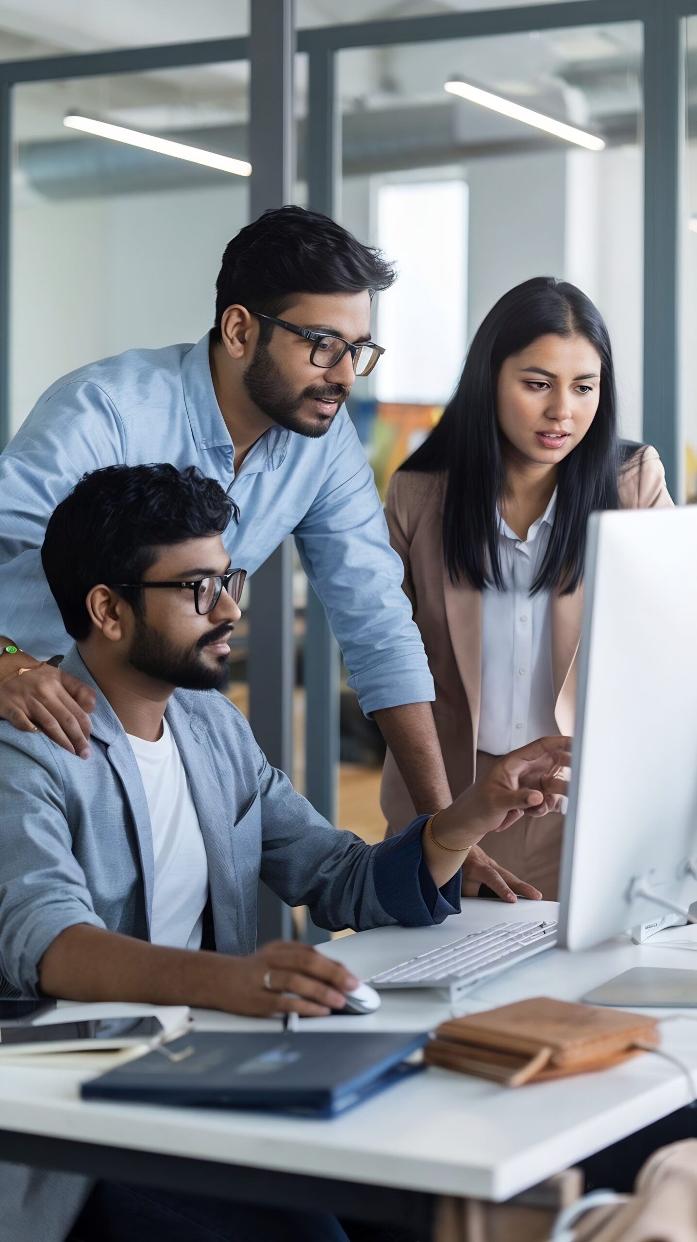 Sooclix Meta Ads management team working on Facebook and Instagram campaigns for clients across India