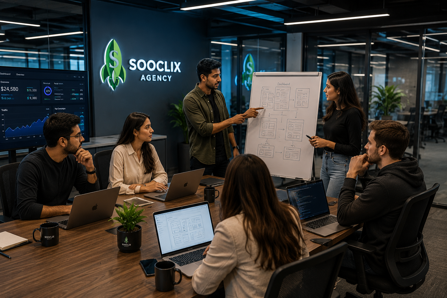 Sooclix digital marketing agency team serving Chandigarh Mohali Panchkula Tricity businesses
