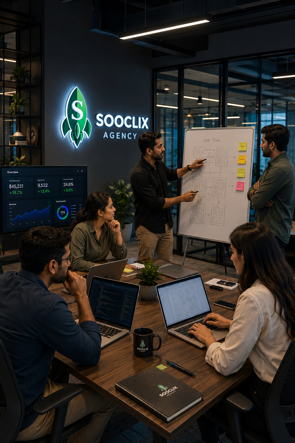 Sooclix digital marketing team serving Jaipur Rajasthan businesses with performance-driven strategies