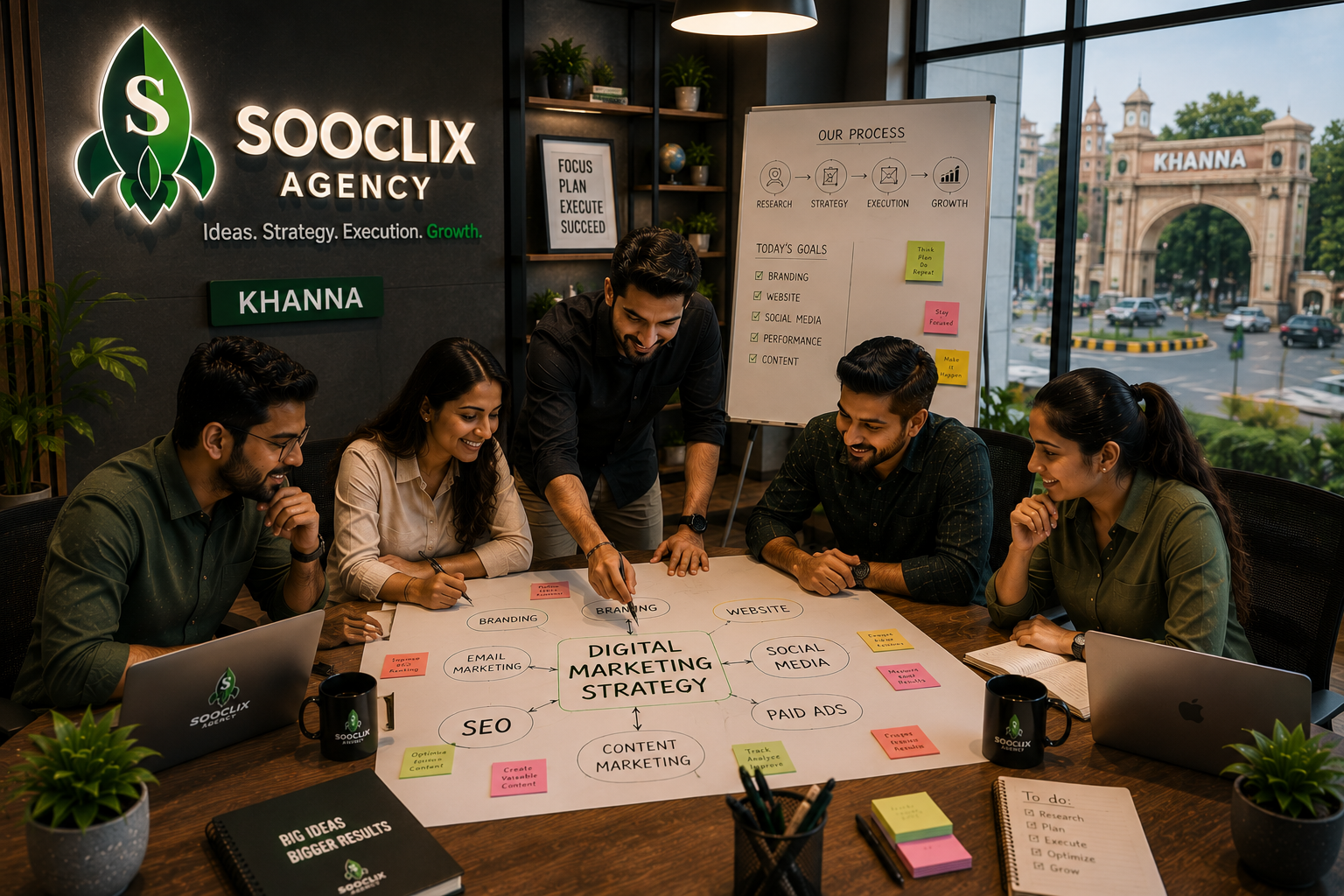 Sooclix digital marketing agency serving Khanna Punjab businesses — near Ludhiana