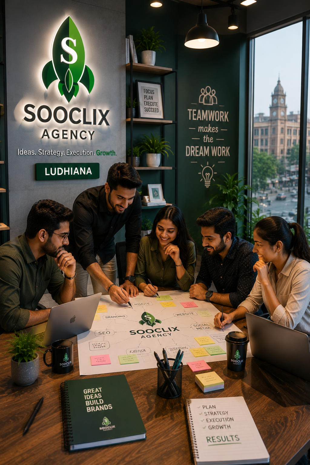 Sooclix digital marketing team serving Ludhiana Punjab businesses — industrial and consumer market expertise