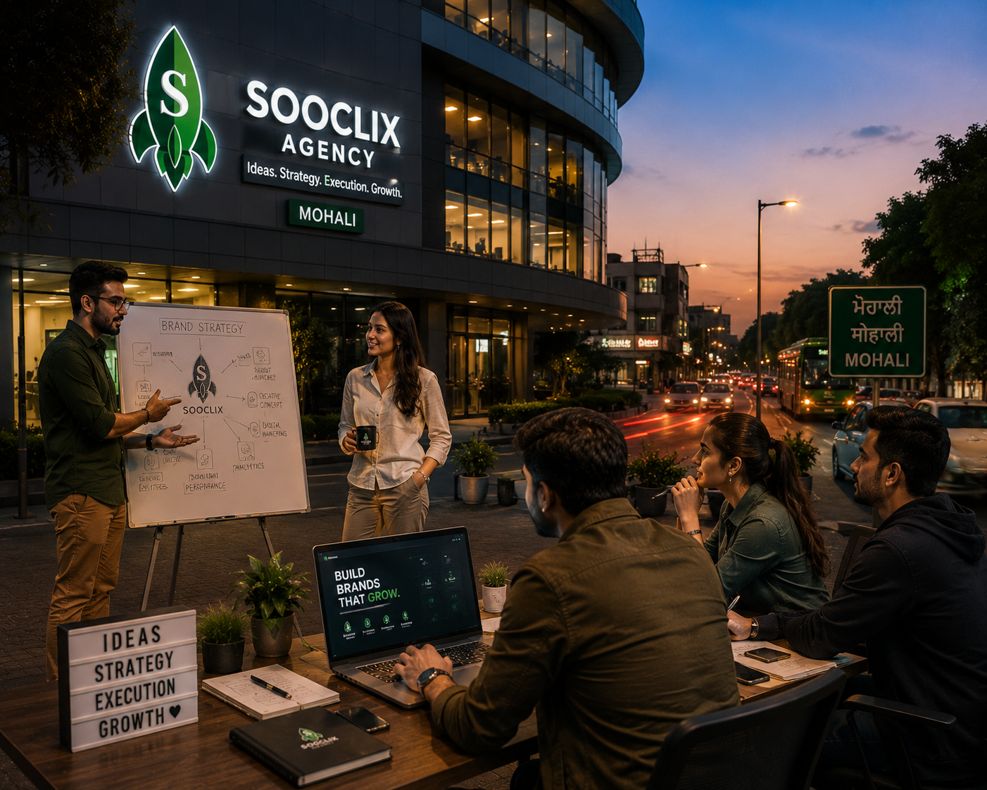 Sooclix digital marketing agency serving Mohali Punjab IT companies startups and businesses