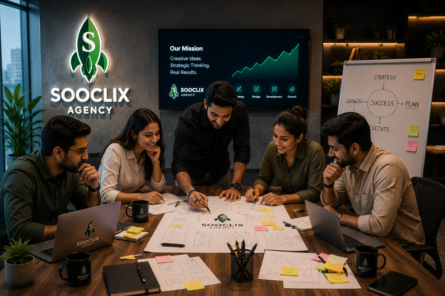 Sooclix digital marketing agency serving Zirakpur Punjab businesses — performance marketing team