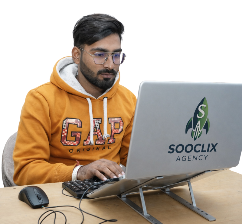 Pratham Chawla — Founder of Sooclix, leading digital marketing strategies for business growth.