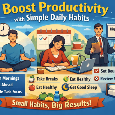 Boost Productivity with Simple Daily Habits