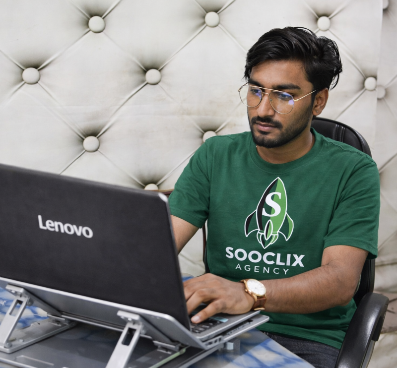 Pratham Chawla — Founder of Sooclix, leading digital marketing strategies for business growth.